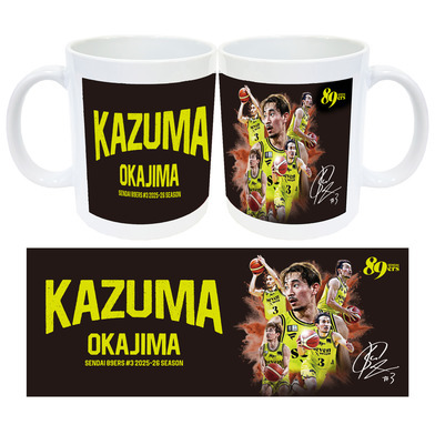 【受注販売】【MyPLAYER COLLECTION 2025-26】マグカップ #3 岡島和真